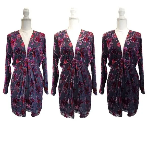 Rag & Bone Eloise Burnout Velvet Mini Dress - Picture 7 of 10